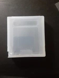 Vintage Nintendo Game Boy Cartridge Clamshell Dust Cover Case OEM - Clear *CRACK - Bild 1 von 2