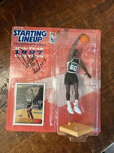 David Robinson Signed Starting Lineup Action Figure Psa Dna Coa Autographed - Picture 1 of 8