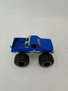 Vintage 1981 Bear Foot truck Road Champs 4x4 truck Rare Blue Diecast Toy Truck - Picture 1 of 5