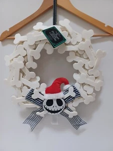 Brandneu mit Etikett Disney The Nightmare Before Christmas Jack Skellington Weihnachtskranz - Bild 1 von 6