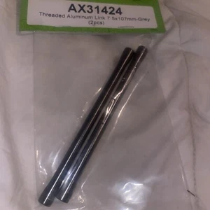 Axial AXIC4424 AX31424 Collegamento filettato in alluminio 7,5 x 107 mm grigio (2) SCX10 II HH - Foto 1 di 1
