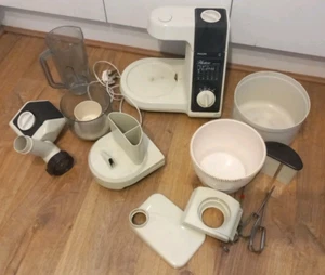VINTAGE PHILIPS HOSTESS FOOD MIXER PROCESSOR TYPE HR 2970/C, BLENDER & MIXER - Picture 1 of 6