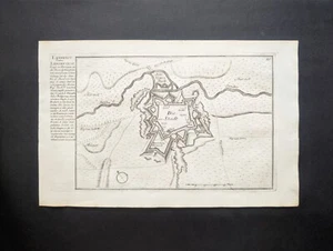 Landrecies, Force D'Europe Gabriel Bodenehr, Stampa 1720 - Picture 1 of 8