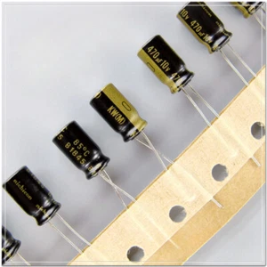 Nichicon KW Series 470uF/10V 6.3x11mm Audio Electrolytic Capacitors 10V470uf 85℃ - Picture 1 of 2