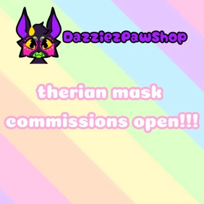 THERIAN MASK COMMISSIONS!  - Image 1 of 4