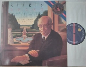 CBS MASTERWORKS IM39562 HOLLAND SERKIN, REGER VARIATIONS, HAYDN SONATA PROMO LP - Picture 1 of 3
