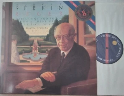 CBS MASTERWORKS IM39562 HOLLAND SERKIN, REGER VARIATIONS, HAYDN SONATA PROMO LP - Image 1 of 3