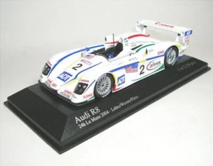 Audi R8 No.2 24h Lemans 2004 ( Pirro - Lehto - Werner) 1:43 MINICHAMPS - Picture 1 of 1