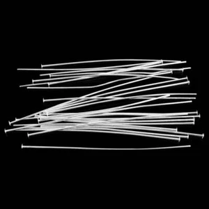 "Cabezales chapados en plata calibre 2,25", 144 piezas. AL POR MAYOR - Imagen 1 de 2