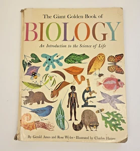 Das riesige goldene Buch der Biologie Erstausgabe von Gerald Ames & Rose Wyler - Bild 1 von 16