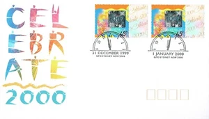 CELEBRATE 2000 FIRST DAY COVER SIZE: 4.25 INCH X 7.5 INCH - Picture 1 of 1