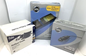 Palm PDA BUNDLE - Hot Sync Cradle - Kit de recharge automatique/air - Connectivité PalmModem - Photo 1 sur 8