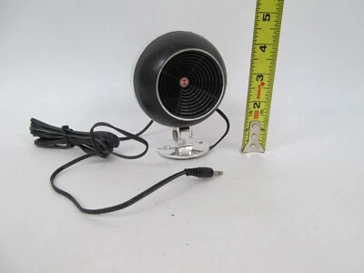 Altavoz Sparkomatic Tech Orb Retro Vintage Redondo Negro Foto 1 de 2