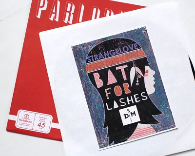 BAT FOR LASHES cover DEPECHE MODE 7" VINYL STRANGELOVE RSD 2012 EX+ - Image 1 of 4