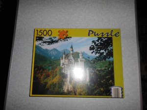 Älteres Puzzle • „Königsschloß Neuschwanstein“ 1500 Teile • Neu und OVP - Bild 1 von 2