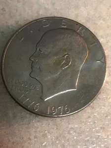 1776-1976 Eisenhower Liberty Bell Moon Silver Dollar (No Mint Mark) - Picture 1 of 2