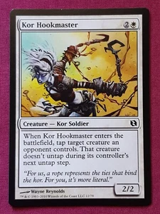 Magic The Gathering DUEL DECKS ELSPETH VS TEZZERET KOR HOOKMASTER white card MTG - Picture 1 of 2