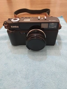 (Turns on) Konica Hexar 35 mm F2.0 Rangefinder Film Camera Japan - Picture 1 of 6