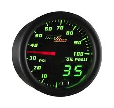 MaxTow Double Vision 100 PSI Oil Pressure Gauge Kit - Includes Electronic Sen...