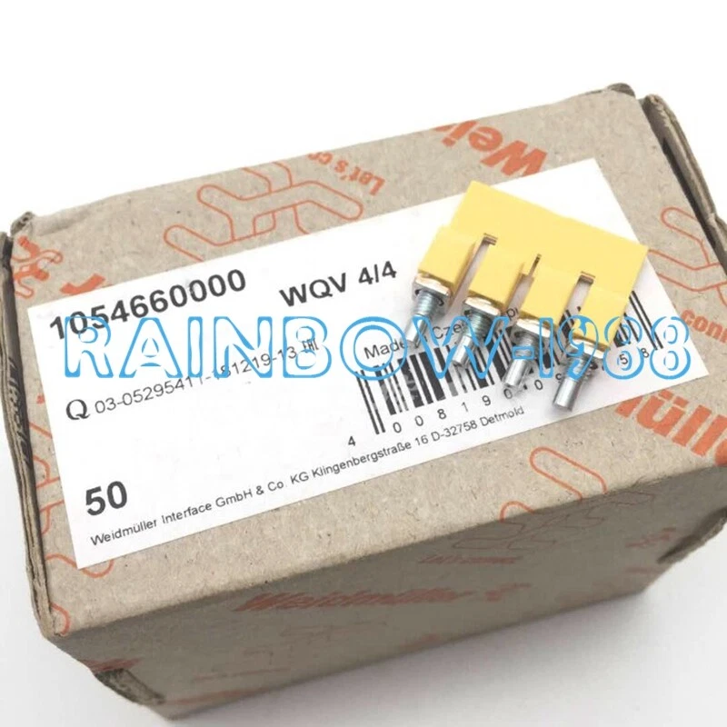 50PC/CAJA PARA Tornillo Conector Horizontal Pieza Corta 1054660000 WQV4/4 Foto 1 de 1