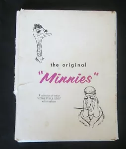 Tarjetas de notas Minnies más originales para perro gorila antropomórfico cerdo tortuga elefante - Imagen 1 de 10