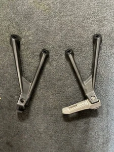 2019 - 2024 BMW S1000RR oem used passenger peg brackets 46 71 8 356 864 + 863 - Picture 1 of 1