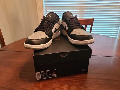 🔵⚫️⚪️Air Jordan 1 Low SE Retro True Blue Cement White Grey Blue TALLA 12🔵⚫️⚪️ Foto 1 de 4