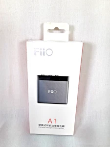 AMPLIFICADOR DE AURICULARES PORTÁTIL FIIO A1 160mAh PLATEADO - NUEVO - Imagen 1 de 4