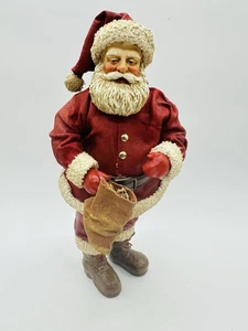 Possible Dreams Santa Clothique 1991 A Friendly Visit Figurine Tom Browning Xmas - Picture 1 of 6