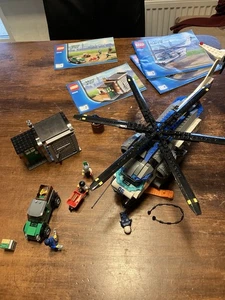 Lego City Verfolgungsjagd mit Hubschrauber 60046 vollständig - Bild 1 von 7