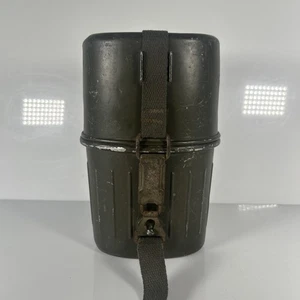 Vintage German Water Bottle Metal Canteen Military Army PSL51 - VINTAGE RARE - Picture 1 of 10
