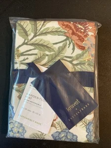 Pottery Barn Kravet Garden Floral Ikat Reversible King Sham, NWT - Picture 1 of 5