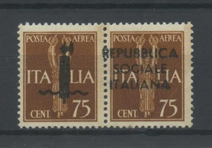 RSI E LUOGOTENENZA 1944 SAGGI P.A. P3 **  CERT. - Picture 1 of 1