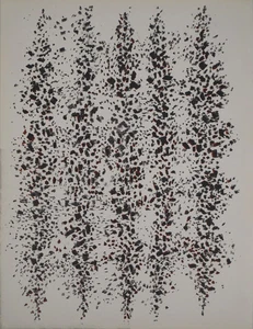 Mark TOBEY : Composition abstraite - Lithographie originale - Foto 1 di 5