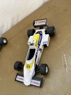 Burago 1/24 Formula 1 Williams FW 08 #5 Mobil 1 Honda Nigel Mansell F1 Racing - Immagine 1 di 4