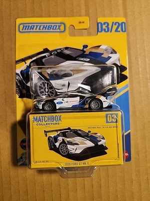 Ford GT MK II 03/20 2020 Matchbox Collectors blanco Ford Performance Foto 1 de 4