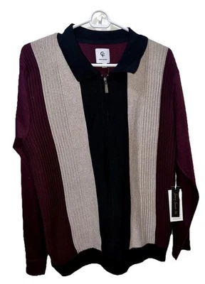 Suéter Pullover Para Hombre Craft and Flow Cuarto Cremallera Medio Rendimiento Carrera Nuevo con Etiquetas Foto 1 de 3