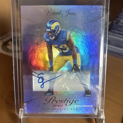 2024 Panini Prestige Xtra Points Premium Signatures Ernest Jones Auto Rams - Image 1 of 2