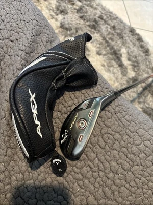 Callaway Apex Pro 21 3 Hybrid 20 Degrees Graphite X-Stiff LH Left-Hand Oban - Image 1 of 4