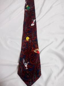 Vintage Picasso Brand Looney Tunes Tie - Picture 1 of 3