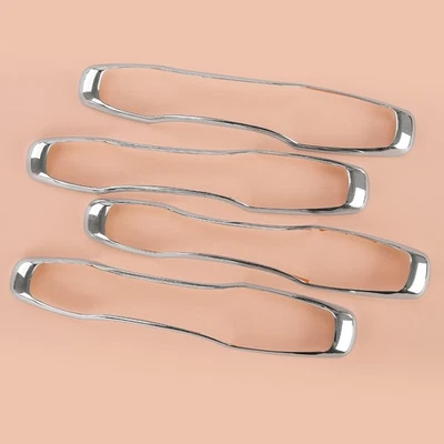 Juego de 4 piezas de decoración de cubierta de manija de puerta exterior apto para Volvo XC90 2016-2023 Foto 1 de 4