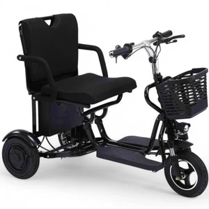 3-Rad Seniorenmobil,faltbar E-Mobilität,reisefreundlich,3 Gänge(6/10/15 km/h) - Bild 1 von 6