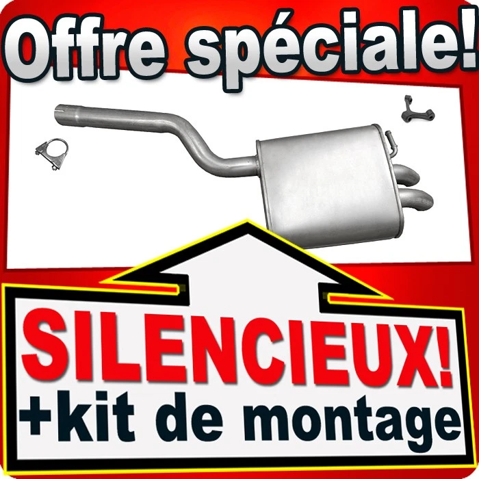 Silencieux Arriere pour VW GOLF V 1.4 TSI 1.9 2.0 TDI GOLF VI 1.6 TDI - Photo 1/1