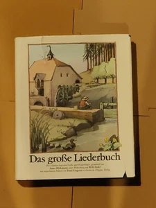 The Big Songbook German Children’s Folk Songs Tomi Ungerer Illustrator 1975 HC - Bild 1 von 3