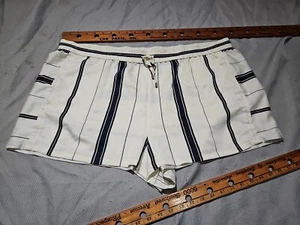Lou & Grey Shorts Womens XXL 2XL Beige Casual Comfort Pull On Drawstring Pants - Picture 1 of 11