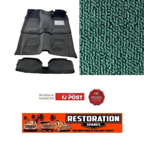 BMW SERIES 3 E30 318i COUPE 1982-1991 GREEN LOOP CARPET - Picture 1 of 4