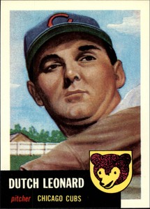 1991 Topps Archives 1953 Baseball Card #155 Dutch Leonard