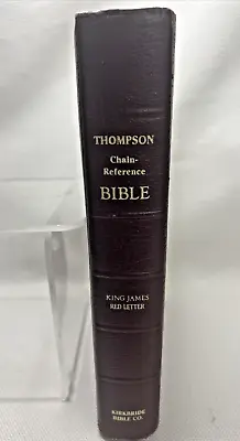 Thompson Chain Reference Bible New King James Version Red Letter Study Bible • 20.49$