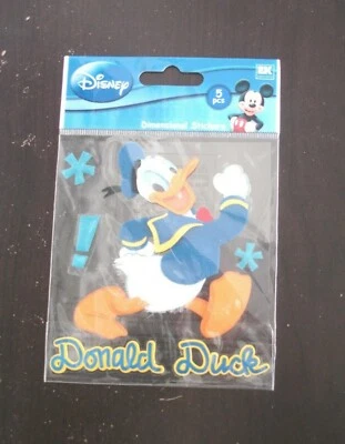 EK Success-Disney-Donald Duck Walking-5 Dimensional Stickers-Brand New - Image 1 of 2