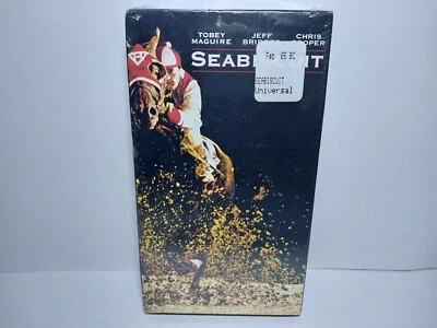 Seabiscuit (VHS, 2003) new sealed  - Image 1 of 2